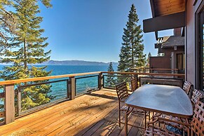 11 Mi to Palisades Tahoe: Lakefront Home w/ View!