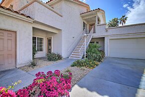 Palm Desert Resort Villa w/ Deck & Pool View!