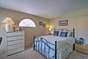 Palm Desert Resort Villa w/ Deck & Pool View!