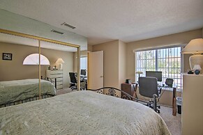 Palm Desert Resort Villa w/ Deck & Pool View!