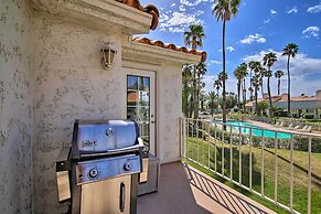 Palm Desert Resort Villa w/ Deck & Pool View!