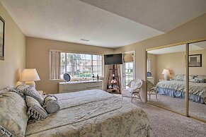 Palm Desert Resort Villa w/ Deck & Pool View!