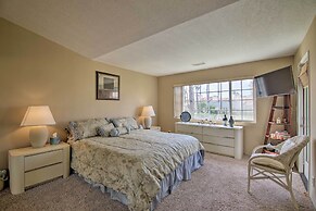 Palm Desert Resort Villa w/ Deck & Pool View!