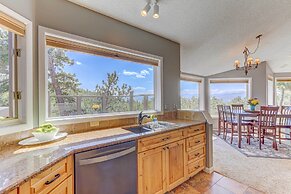 Mountain Views + Hot Tub: Airy Forest Escape!