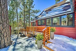< 1 Mi to Big Bear Lake: Cabin w/ Hot Tub