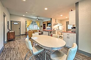 Remodeled Retro Home w/ Deck, Walk to Main Street!