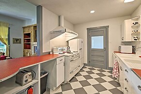 Remodeled Retro Home w/ Deck, Walk to Main Street!