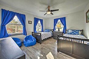 Remodeled Retro Home w/ Deck, Walk to Main Street!