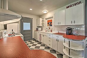 Remodeled Retro Home w/ Deck, Walk to Main Street!