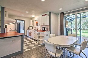 Remodeled Retro Home w/ Deck, Walk to Main Street!