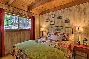Private Tahoe Mtn Cabin Backing to the Forest!