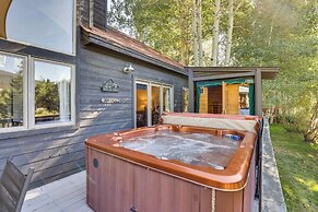 Walk to Main St: Frisco Home w/ Hot Tub & Deck!