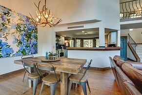 Walk to Main St: Frisco Home w/ Hot Tub & Deck!