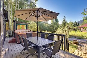 Walk to Main St: Frisco Home w/ Hot Tub & Deck!
