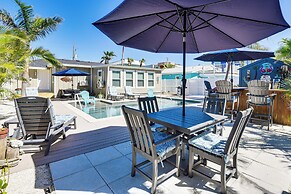 Outdoor Bar & Heated Pool: Bradenton Beach Home