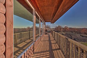 Updated Cabin w/ 360-degree Mtn View: 1 Mi to Lake