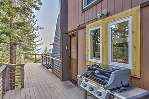 Tahoe City A-frame Home 10 Mi to Skiing!