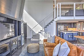 Tahoe City A-frame Home 10 Mi to Skiing!