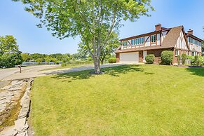 Classy Lakefront Home w/ Charcoal Grill & Deck!