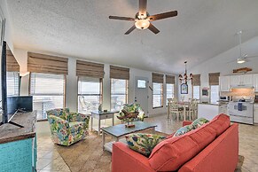 Galveston Beachfront House w/ Deck & Ocean Views!