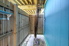 Galveston Beachfront House w/ Deck & Ocean Views!