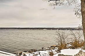 Finger Lakes Retreat w/ Sunroom, Fire Pit & Bbq!