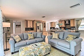 Waterfront Bradenton Home: Heated Pool & Fire Pit