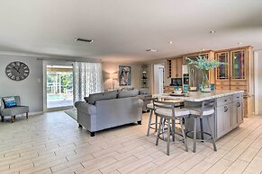 Waterfront Bradenton Home: Heated Pool & Fire Pit