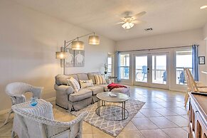 Beachfront Galveston Getaway w/ Deck & Views!