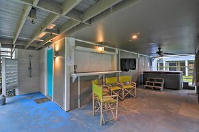 Updated Beach House w/ Private Beach + Hot Tub!
