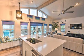 Updated Beach House w/ Private Beach + Hot Tub!