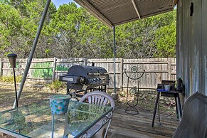 Couples Cabin w/ Luxury Deck, 1 Mi to Canyon Lake!