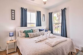 Walk to Beach: Colorful Home w/ Patio in Galveston