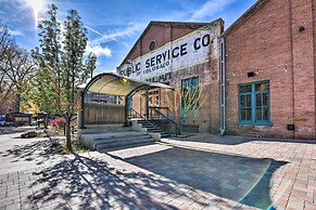 Walk to Arkansas River: Historic Palace Loft!
