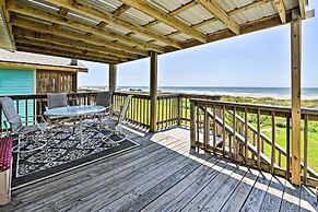 Galveston Beach House w/ Private Deck & Gulf Views
