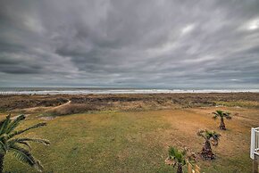 Galveston Beach House w/ Private Deck & Gulf Views