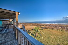 Galveston Beach House w/ Private Deck & Gulf Views