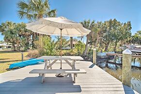 Waterfront Home on Canal w/ Private Dock & Kayaks