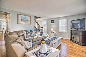 Walk to Great Pond: Spacious East Falmouth Home