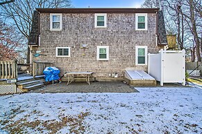 Walk to Great Pond: Spacious East Falmouth Home