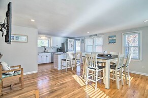 Walk to Great Pond: Spacious East Falmouth Home