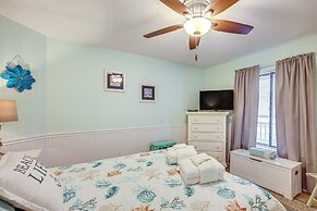 Ocean-view Saint Helena Island Condo - Pool Access