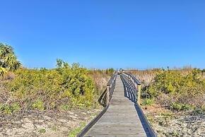 Ocean-view Saint Helena Island Condo - Pool Access
