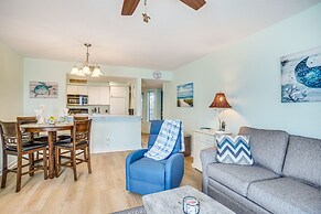 Ocean-view Saint Helena Island Condo - Pool Access