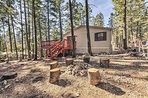 Relaxing Lincoln Forest Retreat w/ Wraparound Deck