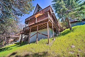 Running Springs Cabin w/ Large Deck + View!