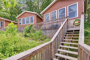 Lakefront Rocky Mount Main House w/ 3 Cabins!