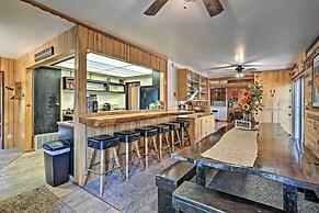 Expansive Retreat w/ Deck, Game Room & Lake Views!