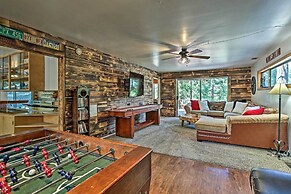 Expansive Retreat w/ Deck, Game Room & Lake Views!