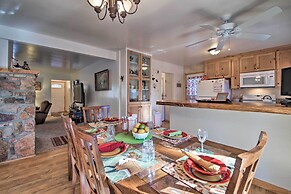 Walk to Lake: Rustic Home w/ Deck in Fawnskin